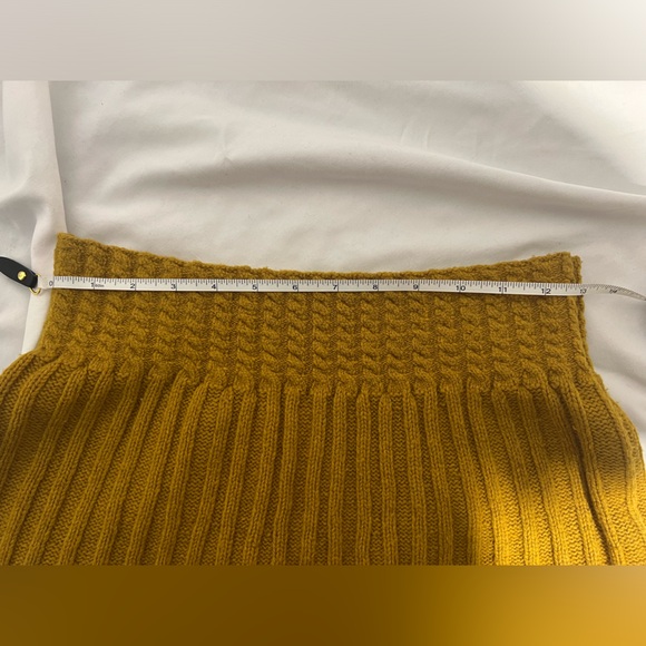 Anthropologie Far Away From Close Bellevue wool sweater skirt | XS - Picture 7 of 7